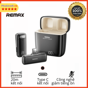 Mic thu âm iphone hãng Remax kèm dock sạc