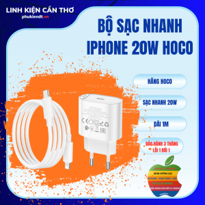 Bộ sạc nhanh iphone 20w hãng Hoco