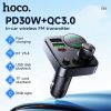 tau-sac-xe-hoi-qc3-0-pd30w-bluetooth-fm-hoco - ảnh nhỏ 2