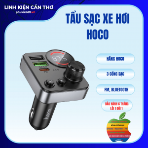 Tẩu sạc xe hơi QC3.0 PD30W bluetooth FM Hoco