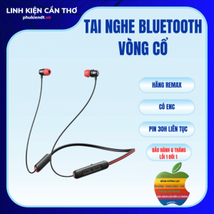 Tai nghe bluetooth vòng cổ thể thao Remax pin 30h