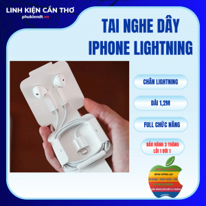 Tai nghe iphone 7 đến 14 promax zin ic chân lightning