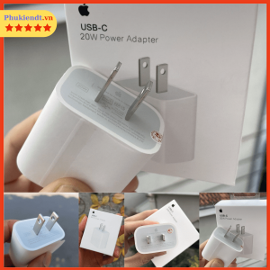 Củ sạc nhanh iphone 20W Fullbox loại xịn