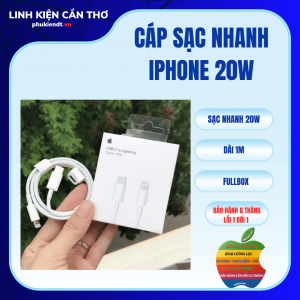Cáp sạc nhanh 20w iphone fullbox xịn