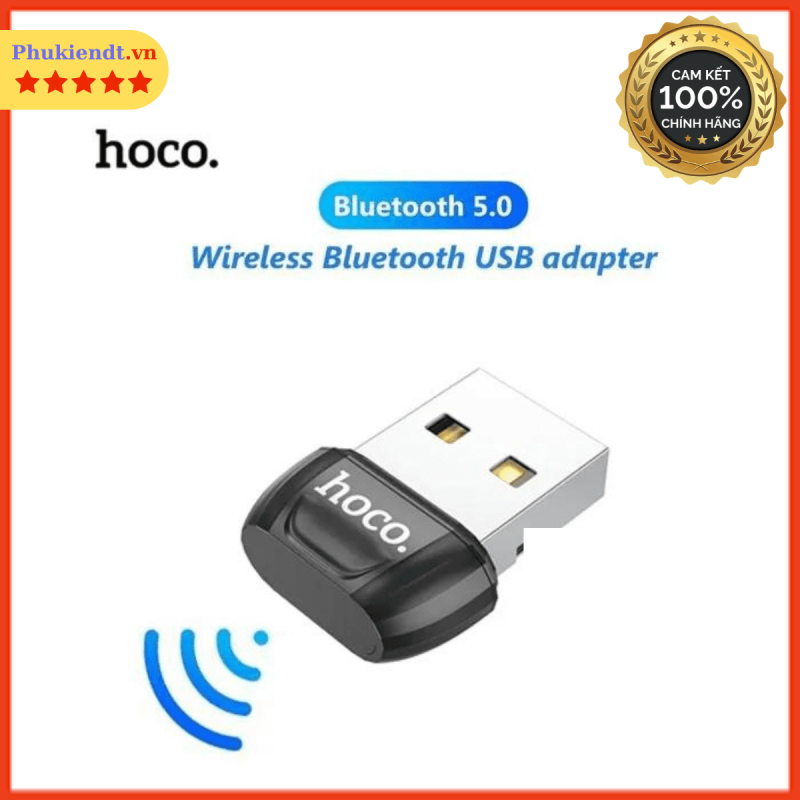 Đầu chuyển đổi USB bluetooth 5.0 hãng Hoco